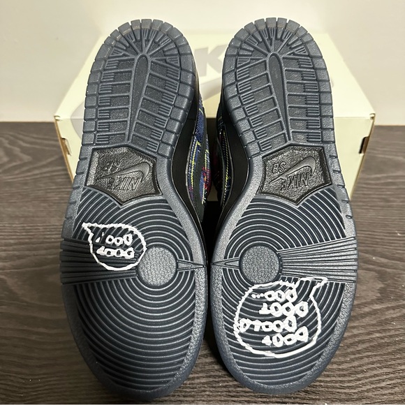 Nike SB Dunk Low ‘Nardwuar’ - SIZE 6.5 - Picture 5 of 14